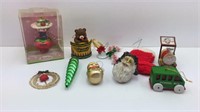Assortment Of Christmas ornaments Strawberry