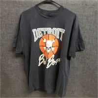 Vintage Detroit Bad Boy Pistons Shirt Size XXL