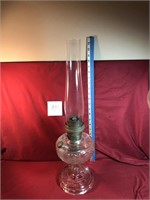 Aladdin lamp, clear, w/Aladdin chimney