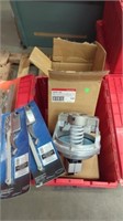 Tote of Actuator Valves and Misc