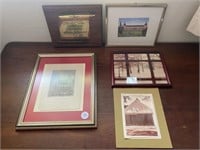 Lot of Artwork, Colored Engraving, etc...