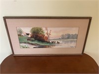 Original Watercolor Painting by M. Joyner