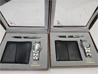 2 New Gift Sets Watches, Wallets & Pens