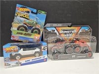 NIP Monster  Toy Trucks &  Hummer