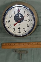 CCCP Russian submarine clock; as is