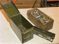 Metal Ammo Box & Tools