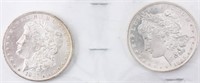 Coin 2 Morgan Silver Dollars 85-O & 85-P DMPL