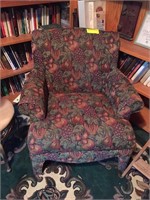 FLORAL PATTERN ARMCHAIR