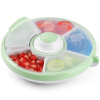 WF9726  Cowiewie Kids Snack Container, 5 Compartme