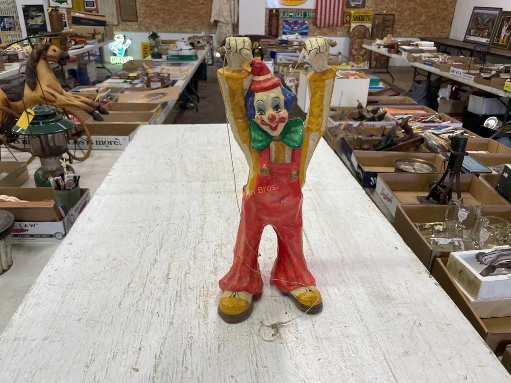Paper Mache Clown
