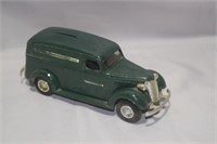 OLIVE GREEN OLD FASHIONED AUTOMOBILE