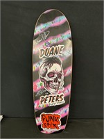 Duane Peters Signed Punk Stix Deck