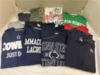 Sports Shirts & Sweatshirt- Dallas, Penn State,