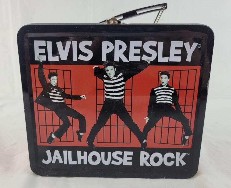 Metal Elvis Presley Lunchbox