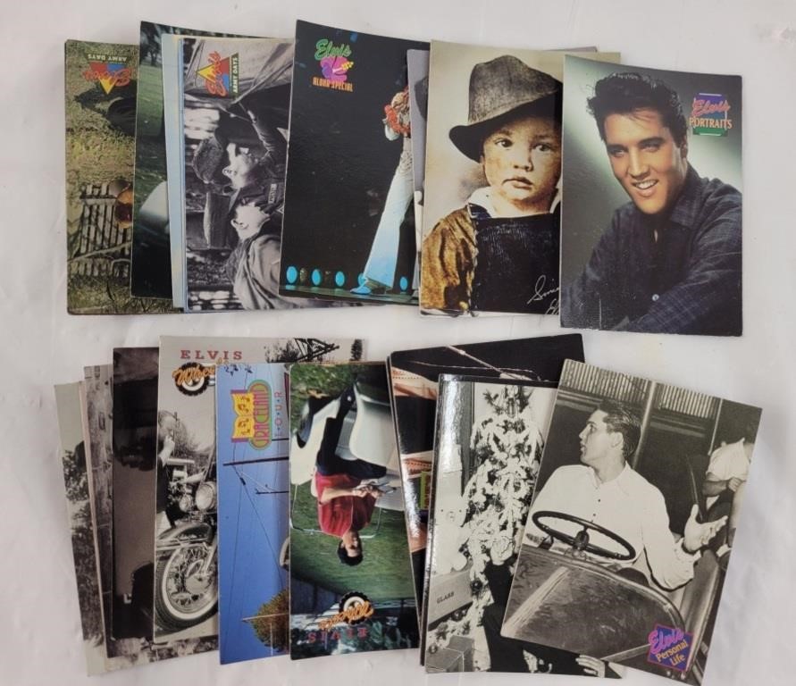 Elvis Presley collector cards