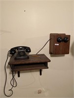 Vintage crank telephone