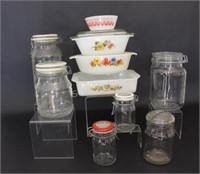 Fire King Casserole & Bake Dishes,Glass Container