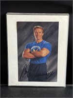 Arnold Schwarzenegger autographed photo
