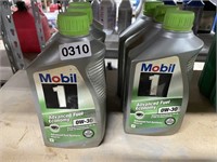 Lot (6) Mobil1 0W-30 Motor Oil