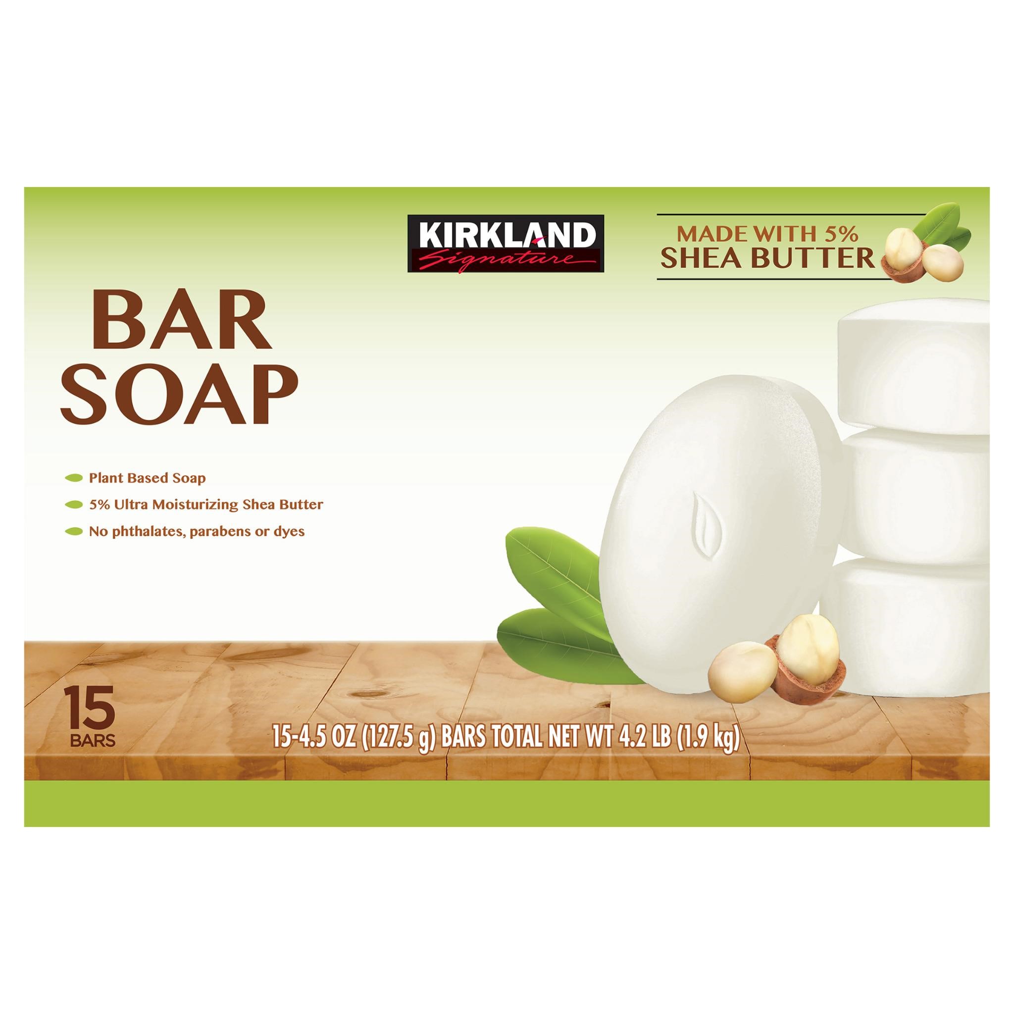 Kirkland Signature Soap  Shea Butter  15 Bars