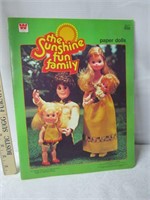 1978 The Sunshine Family Paper Dolls - New