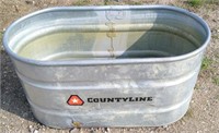 County Line Heavy duty galvanized stock tank