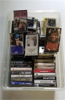 Box lot of Cassette Tapes