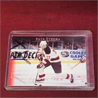 1996 UD Petr Sykora NHL Hockey Card