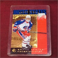 1995 UD Bryan Berard World Junior Hockey Card