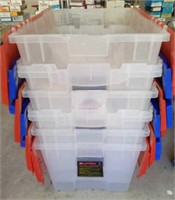 GROUP OF STORAGE BOXES