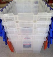 GROUP OF STORAGE BOXES