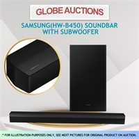 SAMSUNG(HW-B450) SOUNDBAR W/ SUBWOOFER (MSP:$230)