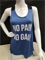 Women’s Blue Workout Tank Top Size Large