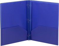 Smead Poly Two-Pocket Folder QTY25