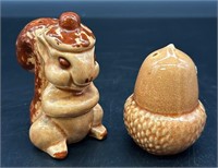 Vtg Japan Squirrel & Nut S&P Shakers