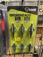 2  6-PACKS HME FIXED BLADE 100GR