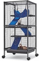 Habutway 45''h Metal Small Animal Cages, Rolling