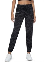 Haowind Joggers for Women with Pockets Elastic Wai
