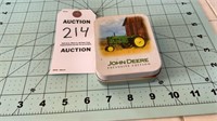 John Deere Pocket Watch W/Tin