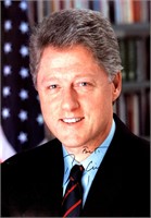 Bill Clinton Autograph Autograph  Photo