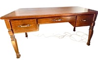 Vintage Wood Desk & Chair