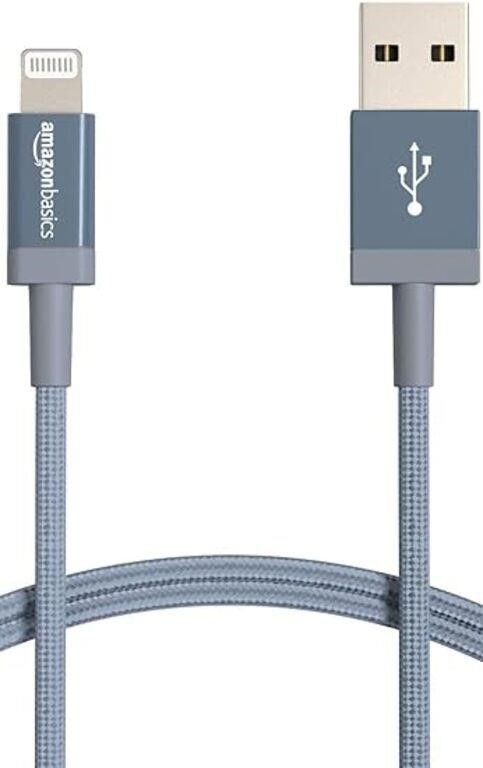 (U) Amazon Basics Nylon Braided Lightning to USB A