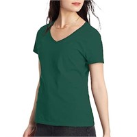 Size X-Large Hanes Womens Perfect-T V-Neck