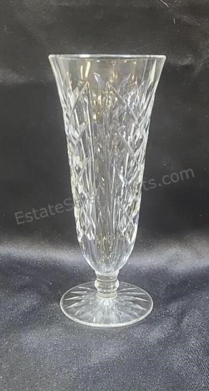 Waterford crystal Kilbarry pattern 7in vase