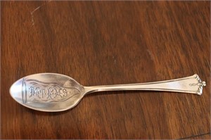 Sterling  Mt. RHS Souvenir Spoon