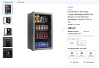 A883  Ionchill 115-Can Mini Fridge 3.3 Cu. ft.