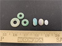 (3) Loose Jade Rings- Unchecked