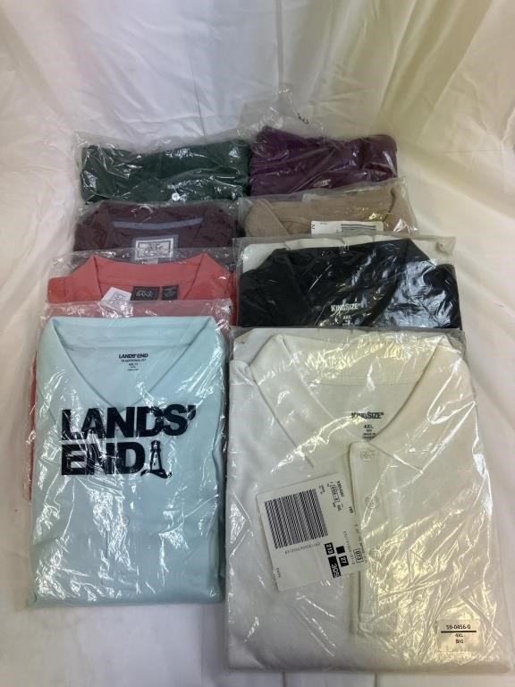 Lot Of 8 Brand New Shirts 4XL