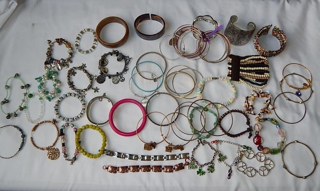 Large Assortment Bracelets