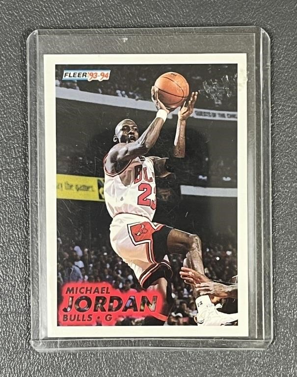 1993/94 Fleer Michael Jordan Card #28